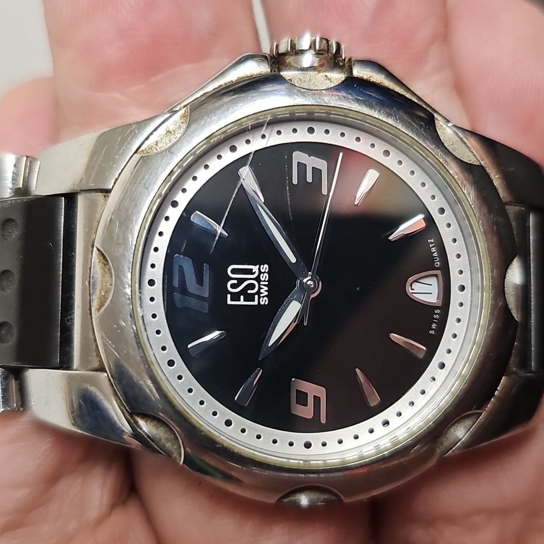 Esq E5326 Mens Stainless Steel Wristwatch Bfpm12179